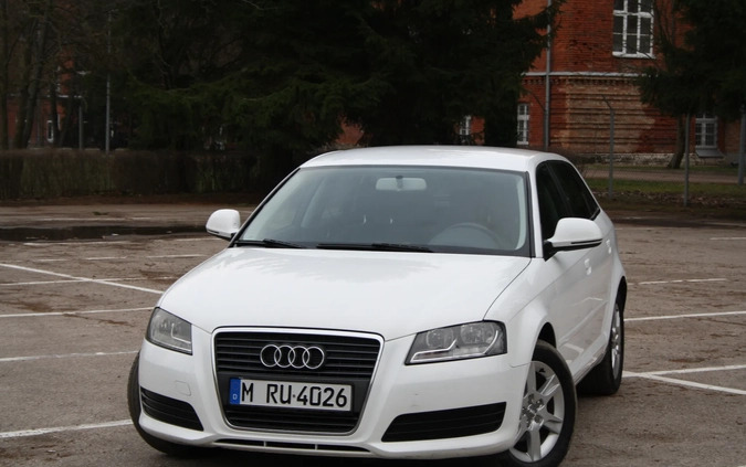 Audi A3 cena 31900 przebieg: 162700, rok produkcji 2010 z Jarocin małe 254